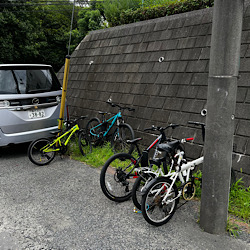 駐輪場の写真